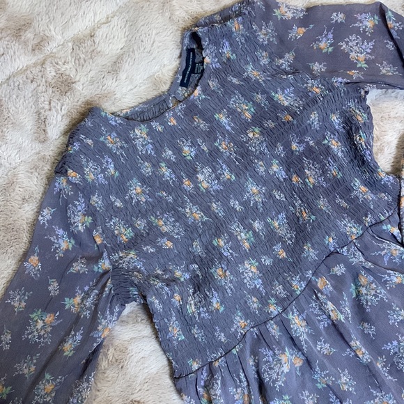 🔥 American Eagle floral peasant top - XS - Picture 4 of 9